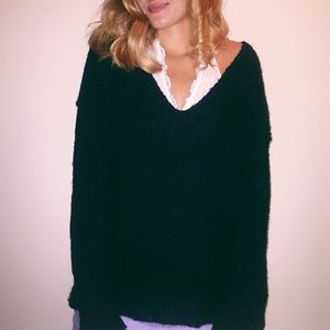 chunky fall sweater from free people!!